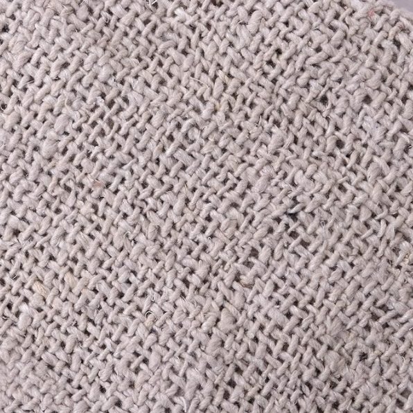 Close-up of the thick open weave of a cotton floor duster